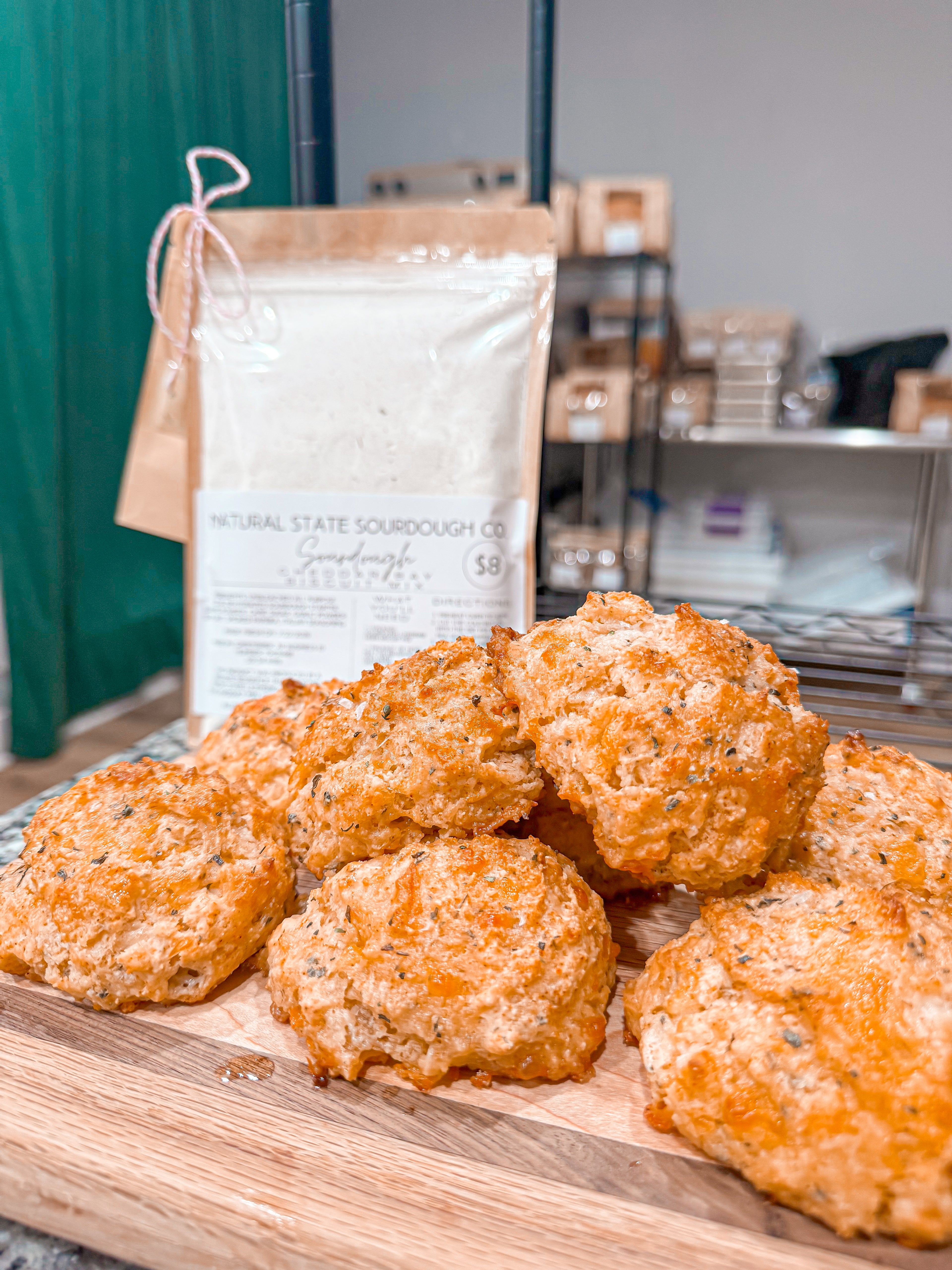 Sourdough Cheddar Bay Biscuits Recipe