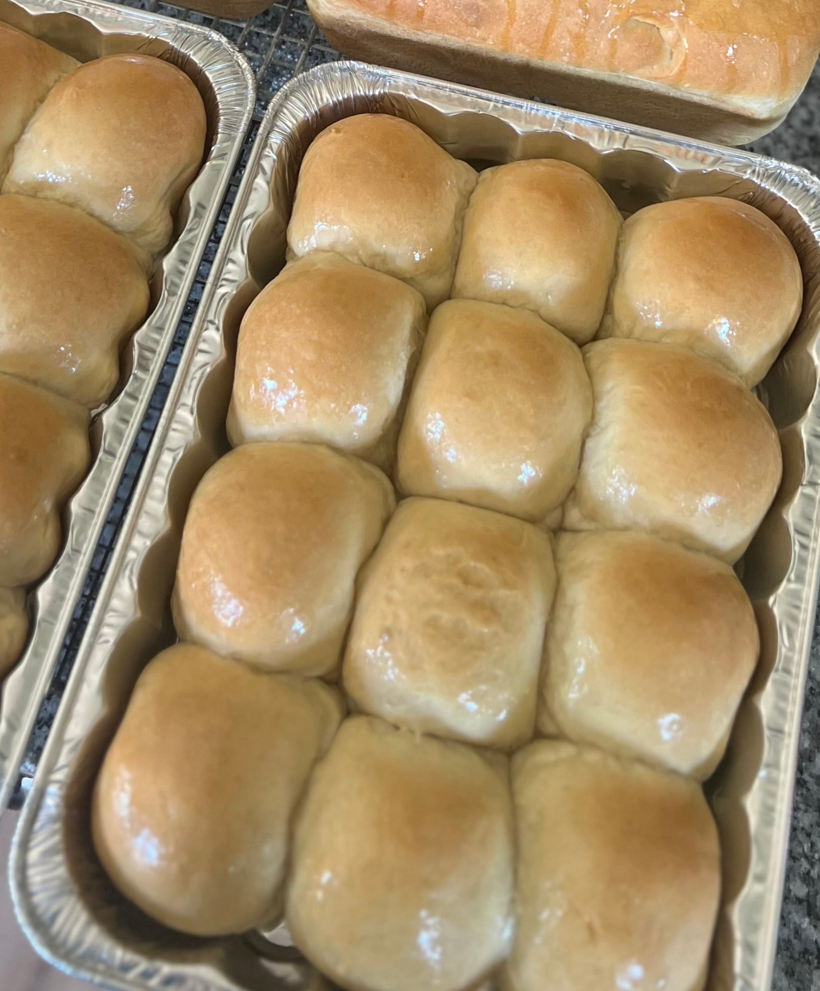 Fluffy Sourdough Dinner Rolls